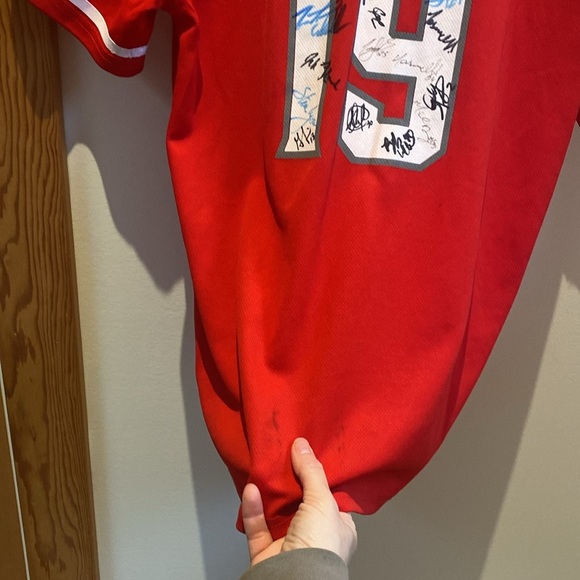 Signed Canadians Baseball (Nat Bailey) Youth Jersey - Picture 7 of 10